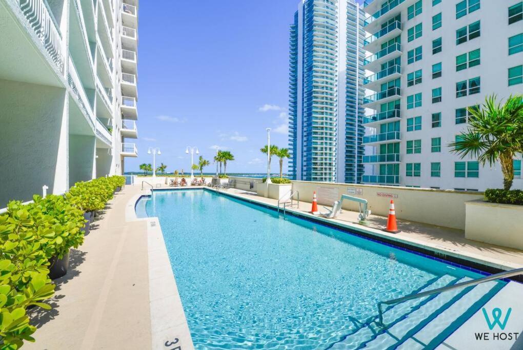 We Host - Amazing Condo Brickell With Ocean-Pool View Miami Eksteriør billede