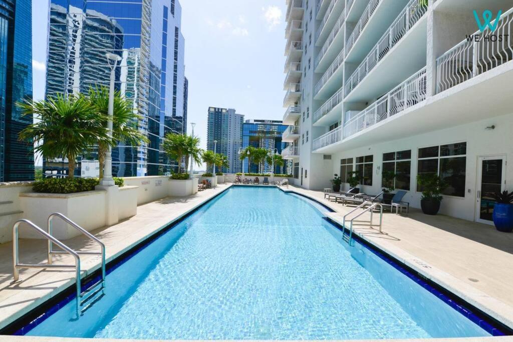 We Host - Amazing Condo Brickell With Ocean-Pool View Miami Eksteriør billede